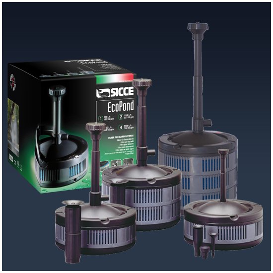 ECO POND-1,0-10-3P фонтанный насос SICCE